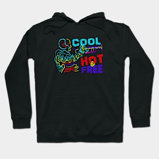 Cool, Hot & Free Music Theme Hoodie